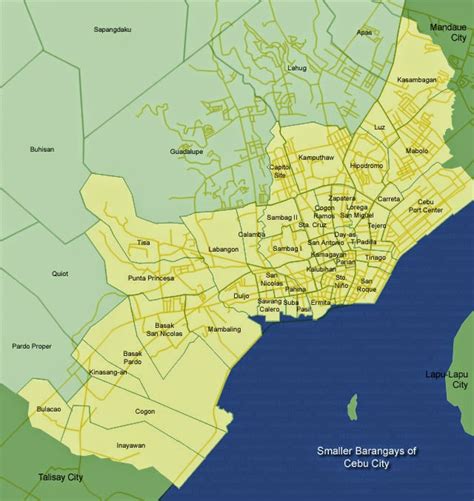 cebu barangay map|leomap: MAP OF BARANGAYS IN CEBU CITY AND THE .
